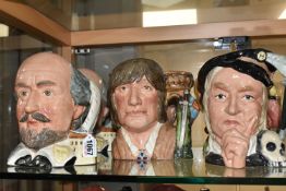 SIX ROYAL DOULTON 'SHAKESPEAREAN COLLECTION' CHARACTER JUGS, comprising two x William Shakespeare