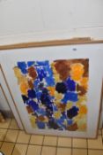 DEREK ROBERTS (BRITISH 1947-) THREE ABSTRACT STUDIES, comprising an unsigned composition of