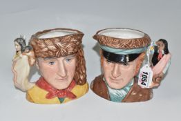TWO LIMITED EDITION ROYAL DOULTON 'CLASSICS AMERICAN ICON' CHARACTER JUGS comprising 'William Clark'