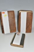 THREE ANTIQUARIAN BOOK TITLES comprising vols. II, III of SMITH; Adam, LL.D. Inquiry Into The Nature