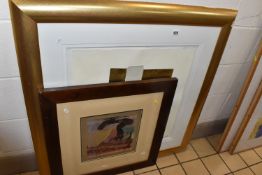 L. SMYTH (CONTEMPORARY), ABSTRACT COLOUR BLOCKS, signed bottom right, mixed media on paper, mounted,