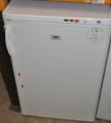 A ZANUSSI UNDER COUNTER FREEZER width 55cm, depth 62cm, height 85cm (PAT pass and working at -19