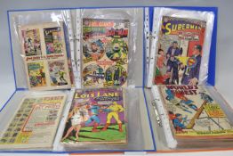 COLLECTION OF DC SUPERMAN COMICS, includes an assortment of Superman, Action Comics, Superman's