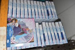 A GROUP OF APPROXIMATELY SIXTY BOXED DISNEY 'FROZEN' WALL CLOCKS powered by 1xAA battery, with