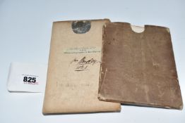 TWO RARE ANTIQUARIAN MAPS comprising, Smith's New and Accurate Map of the Lakes in the Counties Of
