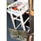 ONE BOX AND LOOSE MISCELLANEOUS ITEMS to include a large chessboard with Chinese resin style - Image 7 of 7