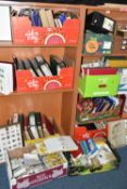 VERY LARGE QUANTITY OF STAMPS IN BOXES WITH LOOSE SORTED INTO PACKETS/ SECTION IN A FILING