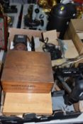 ONE BOX AND LOOSE OF VINTAGE ELECTRICAL MINI TOOLS, to include a Minicraft MB552 precision Jigsaw,