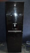 A BEKO CSG1582D1B TALL FRIDGE FREEZER with water dispenser width 55cm, depth 55cm, height 183cm (PAT
