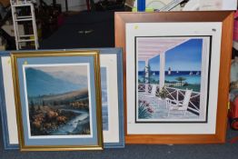 PAT McMANUS (AMERICAN CONTEMPORARY) TWO SIGNED LIMITED EDITION PRINTS, comprising 'Polar Bear'