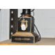 A PAIR OF COACH HOUSE EMPIRE-STYLE TABLE LAMPS decorated with gilt neo-classical motifs to include - Image 5 of 8