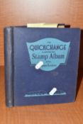 STAMPS; SMALL QUICK CHANGE ALBUM WITH INTERESTING MID RANGE COLLECTION. Some pickings inc 1938