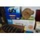 ONE BOX AND LOOSE MISCELLANEOUS ITEMS to include a large chessboard with Chinese resin style - Image 6 of 7
