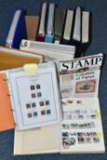 STAMPS; LARGE COLLECTION OF GB STAMPS IN 11 ALBUMS MINT AND USED TO 2020. Not complete but plenty of