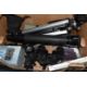 TWO BOXES AND LOOSE CAMERA AND PICTURE EQUIPMENT, to include a boxed Leica Pradovit P 150 TYP 627-18 - Image 5 of 7