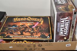TWO FANTASY RELATED BOARD GAMES, to include Hasbro Avalon Hill, Hero Quest Game System, F2847,