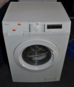 A JOHN LEWIS JLWM1413 8KG 1400 RPM WASHING MACHINE, width 60cm, depth 56cm, height 85cm (PAT pass