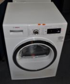 A BOSCH WTW87560GB/02 CONDENSER DRYER, width 60cm, depth 60cm, height 85cm (PAT pass and working)
