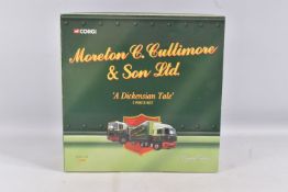 A BOXED LIMITED EDITION 1:50 SCALE 'A DICKENSIAN TALE' TWO PIECE DIECAST MODEL SET, box reads