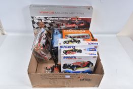 A BOXED MICRO SCALEXTRIC VODAFONE McLAREN MERCEDES SET, No.G1034, contents not checked but appears