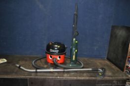 A NUMATIC HVR-200 22 'HENRY' VACUUM CLEANER, along with an Electrolux Super Broom vacuum (both PAT