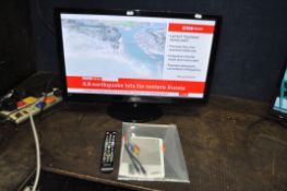 A SAMSUNG LT27B551EW 27in TV, with remote and manual (PAT pass and working)