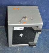 A MILLENIUM ML4 PERSONAL SAFE, with two keys, width 33cm, depth 28cm, height 40cm