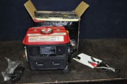 A SIP MEDUSA PETROL GENERATOR, in original box with accessories (engine pulls freely but hasn't