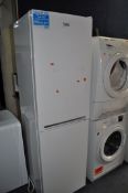 A BEKO CRFG3582W TALL FRIDGE FREEZER width 55cm, depth 58cm, height 182cm (PAT pass and working at 3