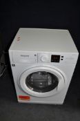 A HOTPOINT NSWR7469WKUK WASHING MACHINE width 60cm, depth 55cm, height 85cm (PAT pass, spin cycle
