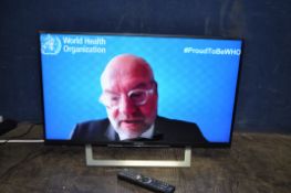 A SONY KDL-32WD751 32in SMART TV with remote and power supply (PAT pass and working)