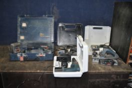 A SELECTION OF BOSCH PROFESSIONAL POWER TOOLS comprising a 24V SDS drill with one battery, charger