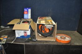 A PANASONIC VACUUM CLEANER and a Vax wet and Dry vacuum with some accessories (but some fabrics