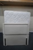 A DREAMS OPULESSENCE CONNOISSEUR 5FT DIVAN BED AND MATTRESS, along with a headboard, condition