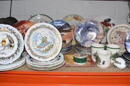 A GROUP OF COLLECTORS PLATES AND GIFTWARE, comprising Spode 'Christmas Tree' millennium 2001