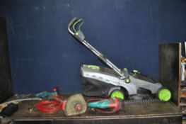 A BOSCH ART26 COMBI TRIM STRIMMER (PAT pass and working), a Bosch AHS 4-16 hedge trimmer (cable