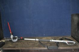 AN ECKMAN EKETHT01 POLE HEDGE TRIMMER with shoulder strap (PAT pass and working)