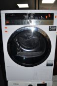 A GRUNDIG GTN38250MGCW CONDENSER DRYER, width 60cm, depth 55cm, height 85cm (PAT pass and working)
