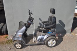 AN AFIKIM ELECTRIC MOBILITY SCOOTER (spares or repairs) with three chargers but no key, doesn't