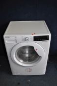 A HOOVER DXA48W3/1 WASHING MACHINE width 60cm, depth 55cm, height 85cm (PAT pass, spin cycle run but