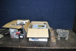 A POWER CRAFT MITRE SAW, a Power Devil pressure washer (appears to be new in box)(both PAT pass
