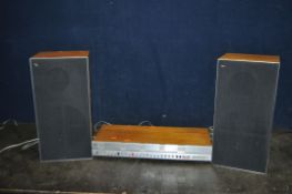 A BANG AND OLUFSEN BEOMASTER 3000-2 RECEIVER AMPLIFIER and a pair of H3700 speakers PAT fail due
