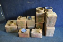 THIRTEEN BOXES OF BRETBY STONEWARE FEEDING BOWLS comprising of four boxes of 4 marked Beast, two