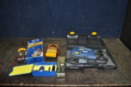 A WOLF JIGSAW (PAT pass and working), a Metrohm Insulation tested, a RS Digi Checks meter, a