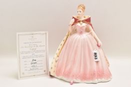 A COALPORT 'AN EVENING AT THE OPERA SARA' FIGURINE a limited edition issue No. 547/7500, designed by