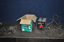 A PARKSIDE ARC WELDER with original box, screen and brush (PAT pass, powers up but not tested any