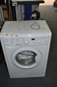 A SHALLOW INDESIT IWSD61251 WASHING MACHINE width 60cm, depth 43cm, height 85cm (PAT pass, spin