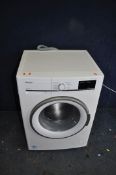A SHARP ES-GL74W 7kg WASHING MACHINE width 60cm, depth 55cm, height 85cm (PAT pass, spin cycle run