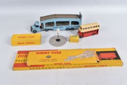 A SELECTION OF DINKY DIECAST MODELS, to include an unboxed Bedford Pullmore Car Transporter, no.
