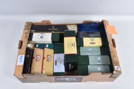 A TRAY OF BOXED 1:50 CORGI RAILWAY AND BREWERY DIECAST MODELS, to include a Leyland steer platform